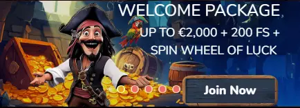 Pirate Spins Casino banner app