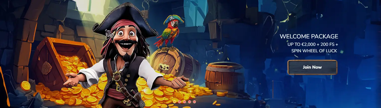 Pirate Spins Casino banner